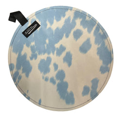 Cow Moo - Blue, Grey, Brown 14"